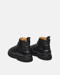 Nanushka Bede Mens - Rounded Toe Boot - Black -Nanushka Wear Shop BEDEMENS BLACK NAPPA 03