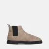 Nanushka Bede Mens - Rounded Toe Boot - Stone -Nanushka Wear Shop BEDEMENS STONE SUEDE 02 3fb9390b 9179 4755 9faf c4388832e4af