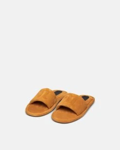 Nanushka Berrington - Logo Slides - Mustard 8 Nanushka Berrington - Logo Slides - Mustard -Nanushka Wear Shop BERRINGTON MUSTARD SUEDE 03 a28481f4 fa54 4330 9fd6 b1ddcc6dc110