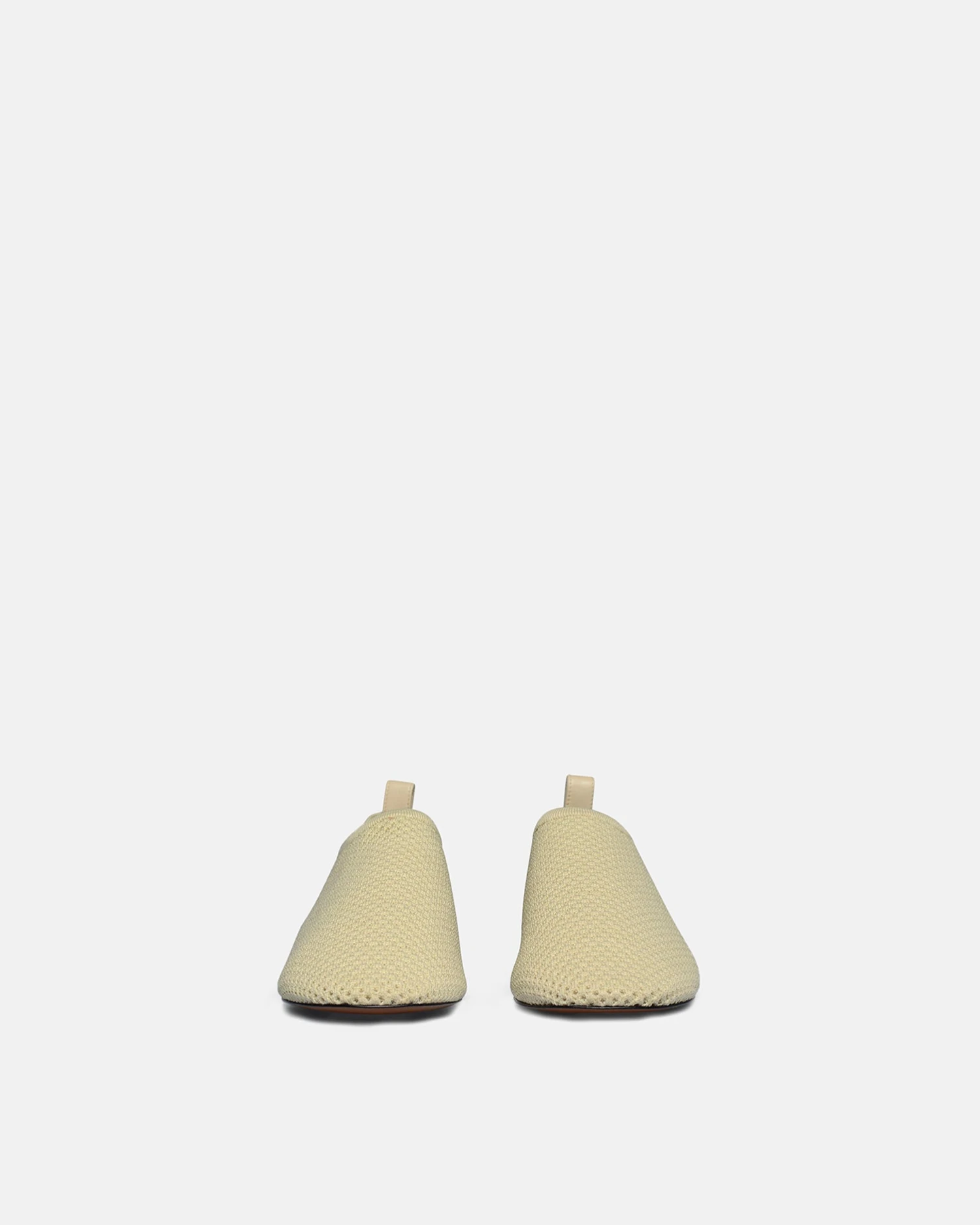 Nanushka Buju - Mesh-Knit Square-Toe Slip-On Shoes - Sand Mesh 5 Nanushka Buju - Mesh-Knit Square-Toe Slip-On Shoes - Sand Mesh - Image 3