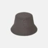 Nanushka Caran - Cotton-Canvas Bucket Hat - Asphalt