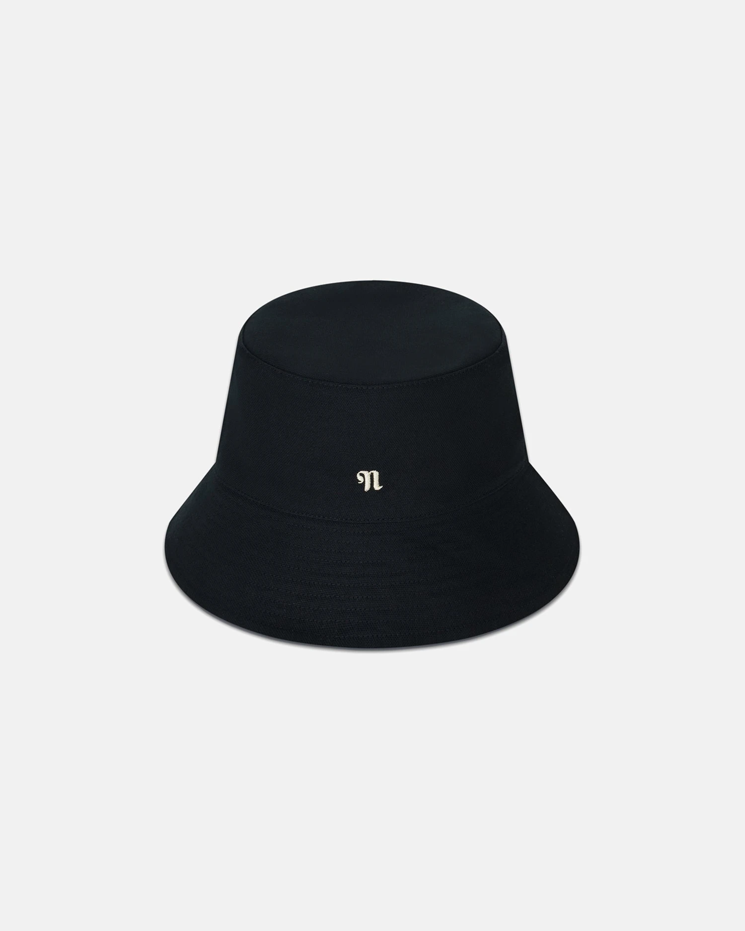 Nanushka Caran - Cotton-Canvas Bucket Hat - Black 3 Nanushka Caran - Cotton-Canvas Bucket Hat - Black