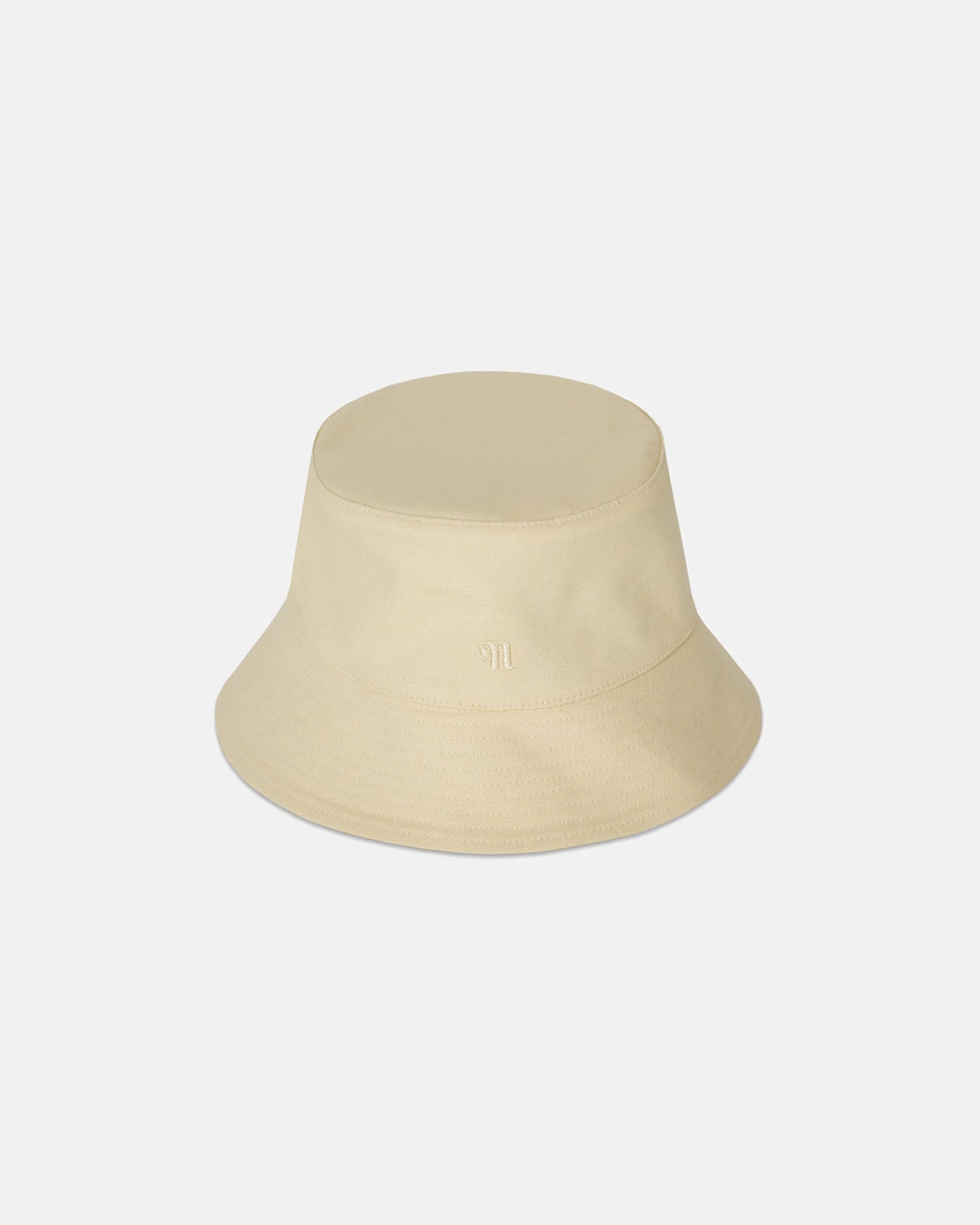 Nanushka Caran - Cotton-Canvas Bucket Hat - Cotton Creme 3 Nanushka Caran - Cotton-Canvas Bucket Hat - Cotton Creme