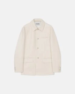 Nanushka Danick - Regenerated Leather Jacket - Crayon -Nanushka Wear Shop DANICK CRAYON REGENERATEDLEATHER