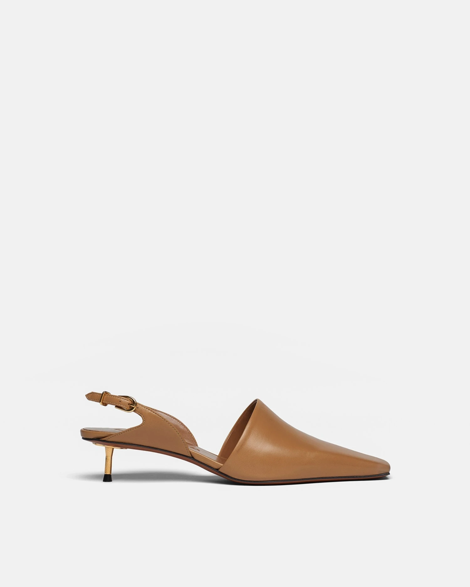 Nanushka Enaji - Leather Sandals - Nut Brown 3 Nanushka Enaji - Leather Sandals - Nut Brown