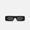 Nanushka Gabri - Bio-Plastic Sunglasses - Black -Nanushka Wear Shop GABRI BLACK BIO PLASTIC VERSION GOLD 02 0916dda9 a3dd 476a 88f9 01a3ffa66cbf