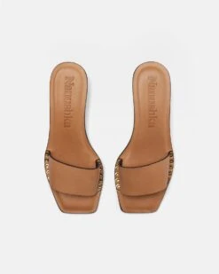 Nanushka Ibiron - Leather Sandals - Natural Tan -Nanushka Wear Shop IBIRON NATURAL VEGETABLE TANNED LEATHER 06 88daad5f afdb 4b97 8885 c168eec66538