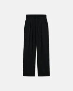 Nanushka Jiro - Slip Satin Pants - Black -Nanushka Wear Shop JIRO BLACK SLIP SATIN 01 d4fe62e0 43e2 4873 bac5 dd931adeb78d