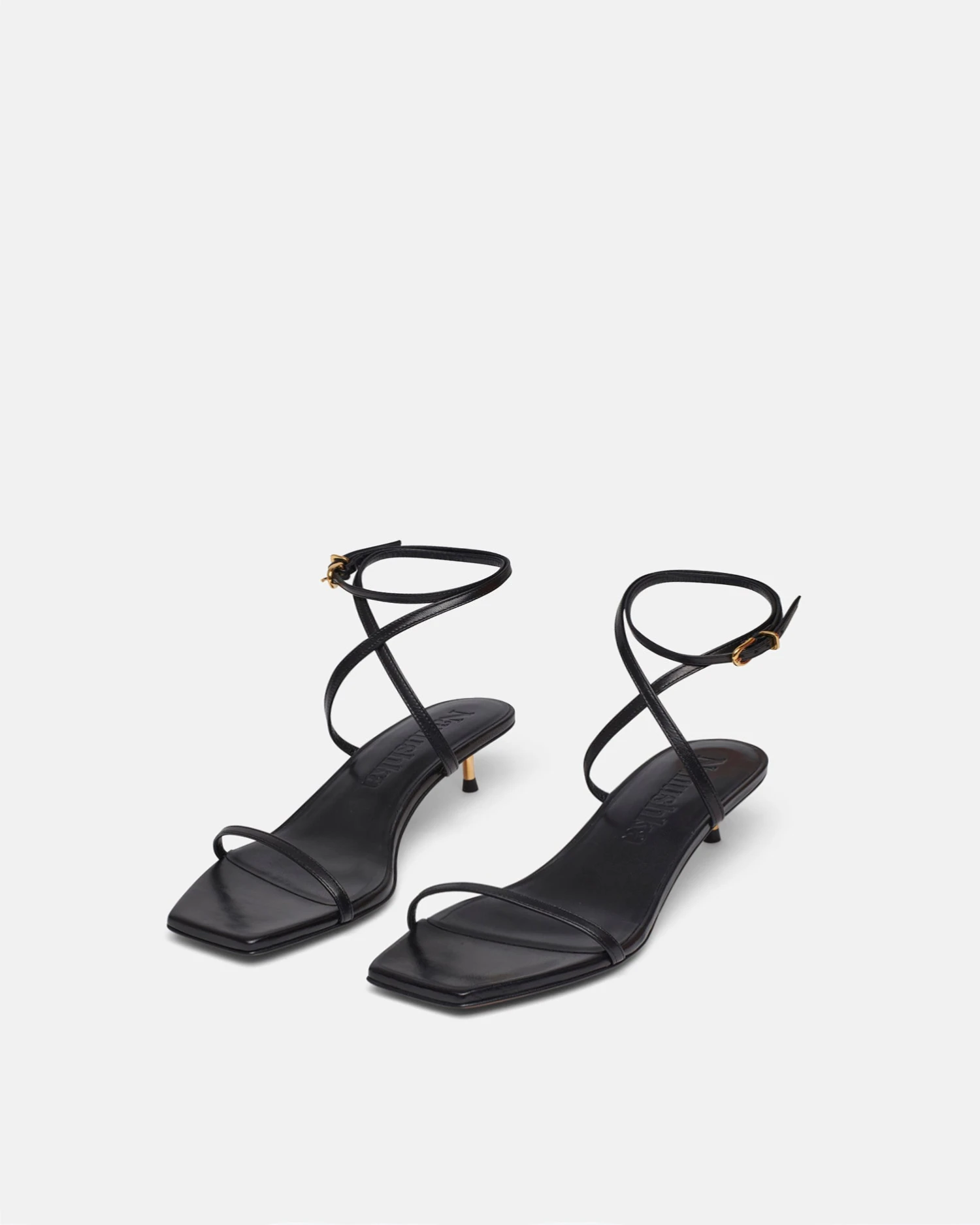 Nanushka Jol - Leather Sandals - Black 4 Nanushka Jol - Leather Sandals - Black - Image 2
