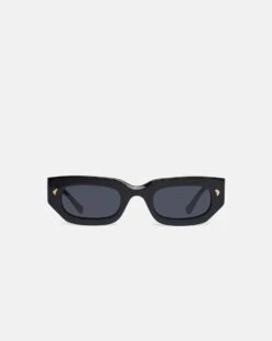 Nanushka Kadee - Bio-Plastic D-Frame Sunglasses - Grey/Black