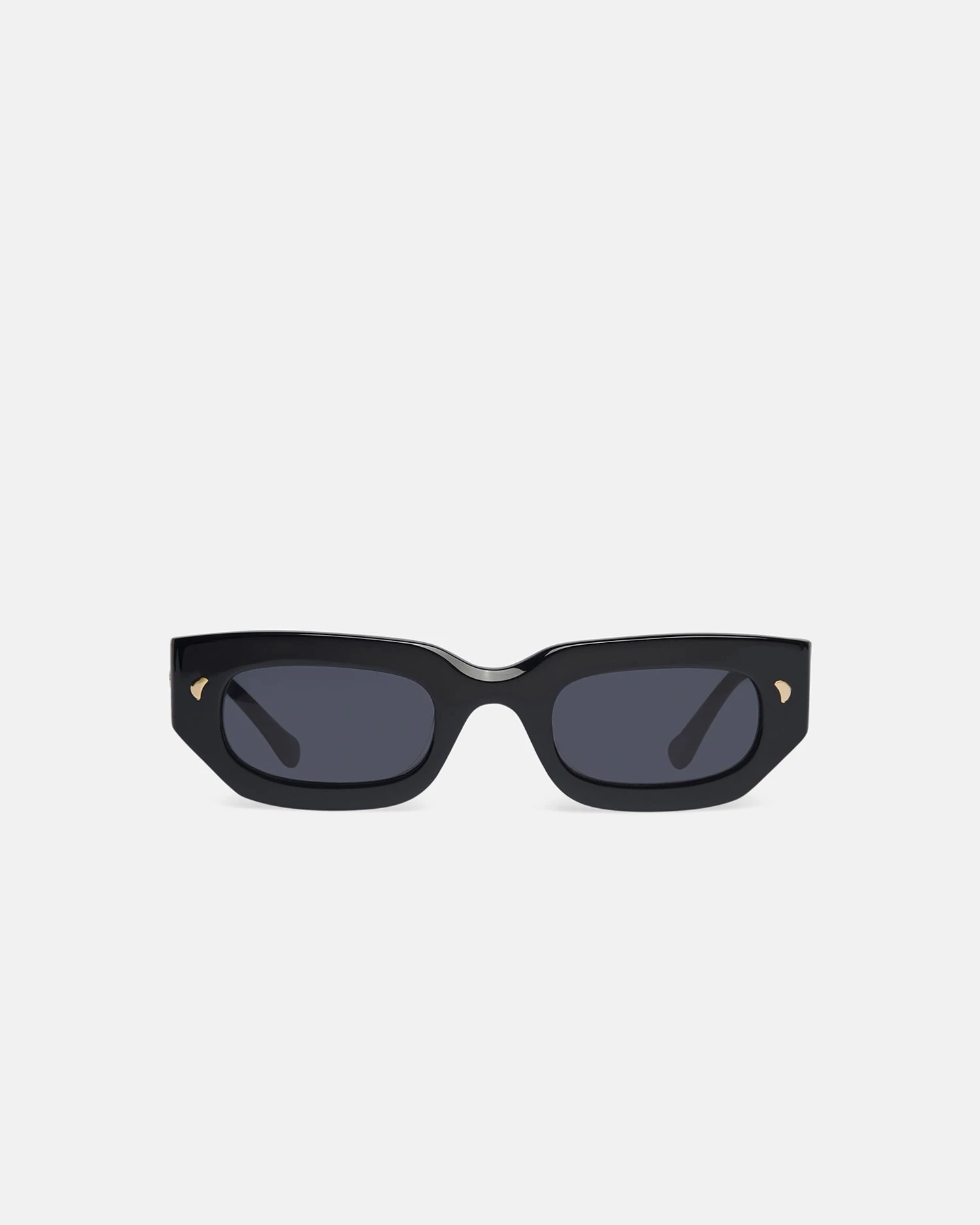 Nanushka Kadee - Bio-Plastic D-Frame Sunglasses - Grey/Black 3 Nanushka Kadee - Bio-Plastic D-Frame Sunglasses - Grey/Black