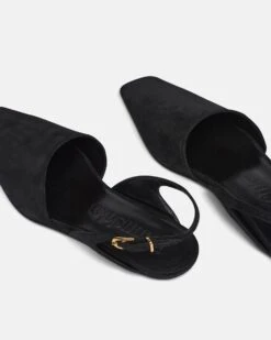 Nanushka Maimu - Leather Point-Toe Flats - Black -Nanushka Wear Shop MAIMU BLACK SUEDE 04 961fa780 f27b 4311 bb58 1136bb4ae840