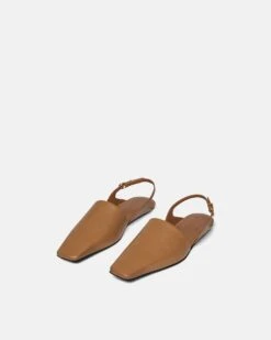Nanushka Maimu - Leather Point-Toe Flats - Nut Brown 7 Nanushka Maimu - Leather Point-Toe Flats - Nut Brown -Nanushka Wear Shop MAIMU NUT BROWN NAPPA