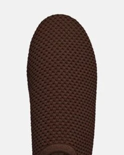 Nanushka Maris Rounded Toe - Mesh-Knit Round-Toe Slip On Shoes - Java -Nanushka Wear Shop MARIS JAVA MESH KNIT 04 ee27fead 5f1f 495f b916 bf113c973d1d
