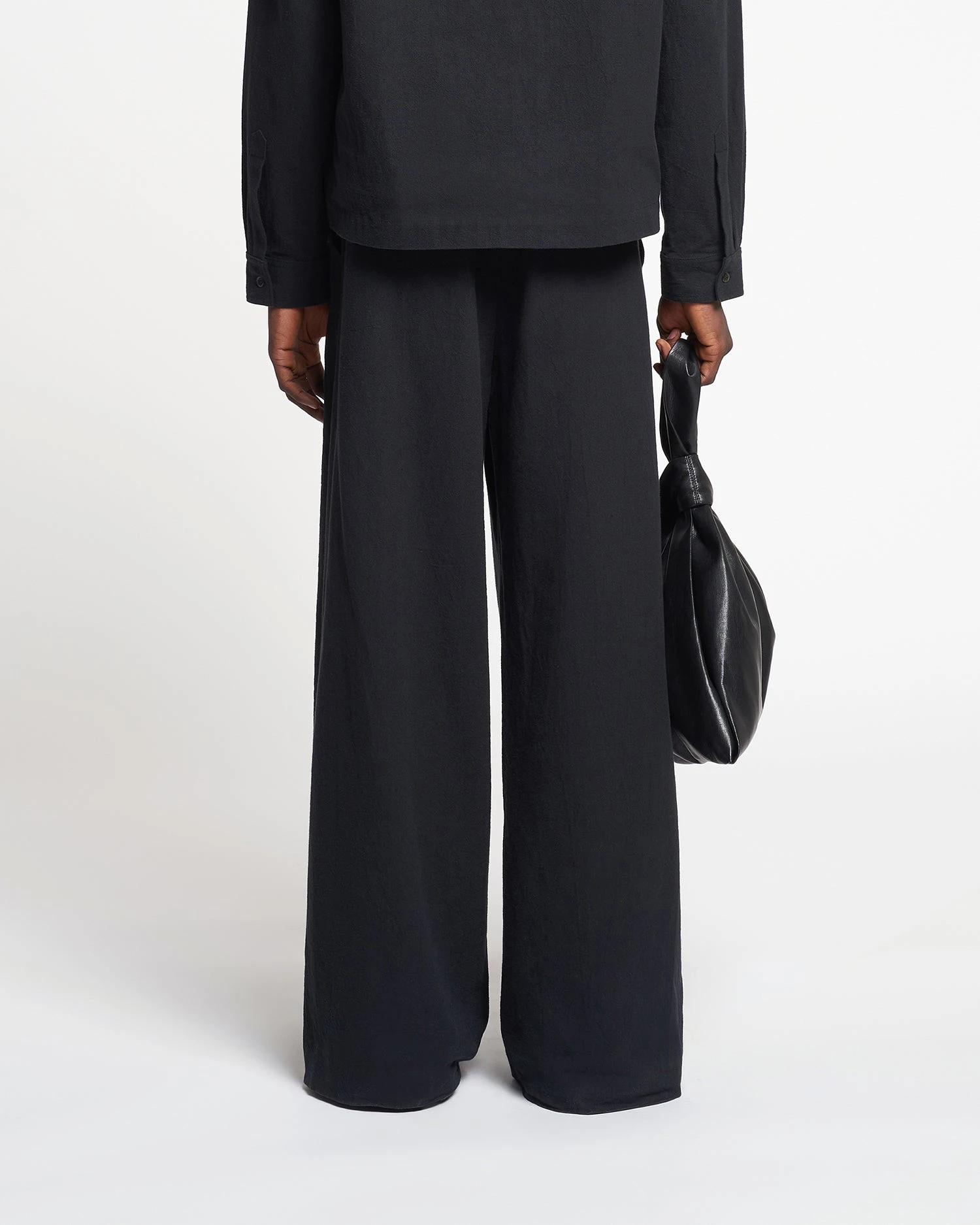 Nanushka Borre - Washed-Canvas Pants - Black 5 Nanushka Borre - Washed-Canvas Pants - Black - Image 3