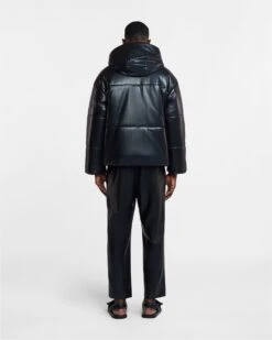 Nanushka Jain - Okobor™ Alt-Leather Relaxed Pants - Black -Nanushka Wear Shop NM22CRPA00299 JAIN BLACK OKOBOR 03