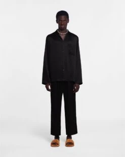 Nanushka Wear Shop -Nanushka Wear Shop NM23PFPA00699 JIRO BLACK SLIP SATIN 1