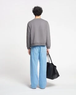 Nanushka Gannon - Straight-Leg Jeans - Eco Light Wash -Nanushka Wear Shop NM23RSPA00652GANNON ECOLIGHTWASH DENIM FULL BODY CROPPED 02