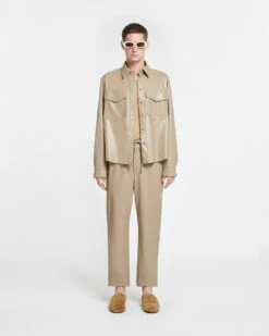 Nanushka Wear Shop -Nanushka Wear Shop NM24RSSH01479 LENN ASHYTAUPE OKOBOR 01