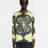Nanushka Sebas - Printed Silk-Twill Shirt - Spiral Spray