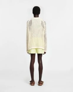 Nanushka Amil - Poplin Short - Lumen -Nanushka Wear Shop NM24RSST00112 AMIL LUMEN HEAVYPOPLIN 02