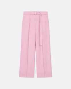 Nanushka Bento - Silk Viscose Tweed Pants - Orchid -Nanushka Wear Shop NM24SSPA00232 BENTO ORCHID SILK VISCOSE TWEED