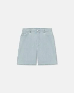 Nanushka Novan - Denim Shorts - Sun Bleach 11 Nanushka Novan - Denim Shorts - Sun Bleach -Nanushka Wear Shop NM24SSPA02672 NOVAN SUN BLEACH DENIM