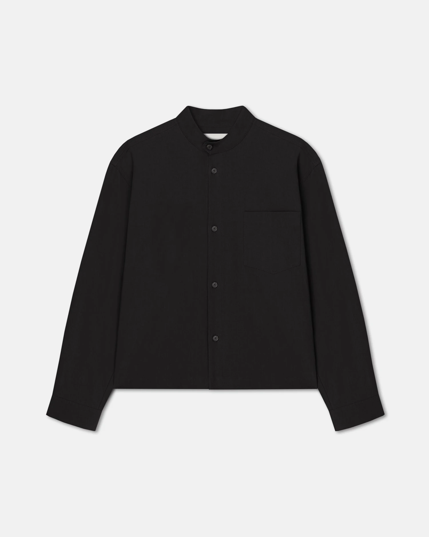 Nanushka Abbas - Washed-Canvas Shirt - Black 7 Nanushka Abbas - Washed-Canvas Shirt - Black - Image 5