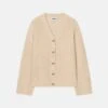 Nanushka Laran - Cashmere-Blend Cardigan - Creme 1 Nanushka Laran - Cashmere-Blend Cardigan - Creme -Nanushka Wear Shop NU24RSSW00771LARAN CREME CASHMEREBLEND