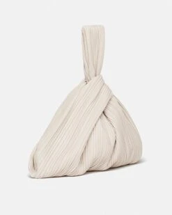 Nanushka Jen - Large Pleated Vegan Leather Clutch - White 13 Nanushka Jen - Large Pleated Vegan Leather Clutch - White -Nanushka Wear Shop NW21RSBG04271 JENLARGE OFFWHITE PLEATEDALT LEATHER 02