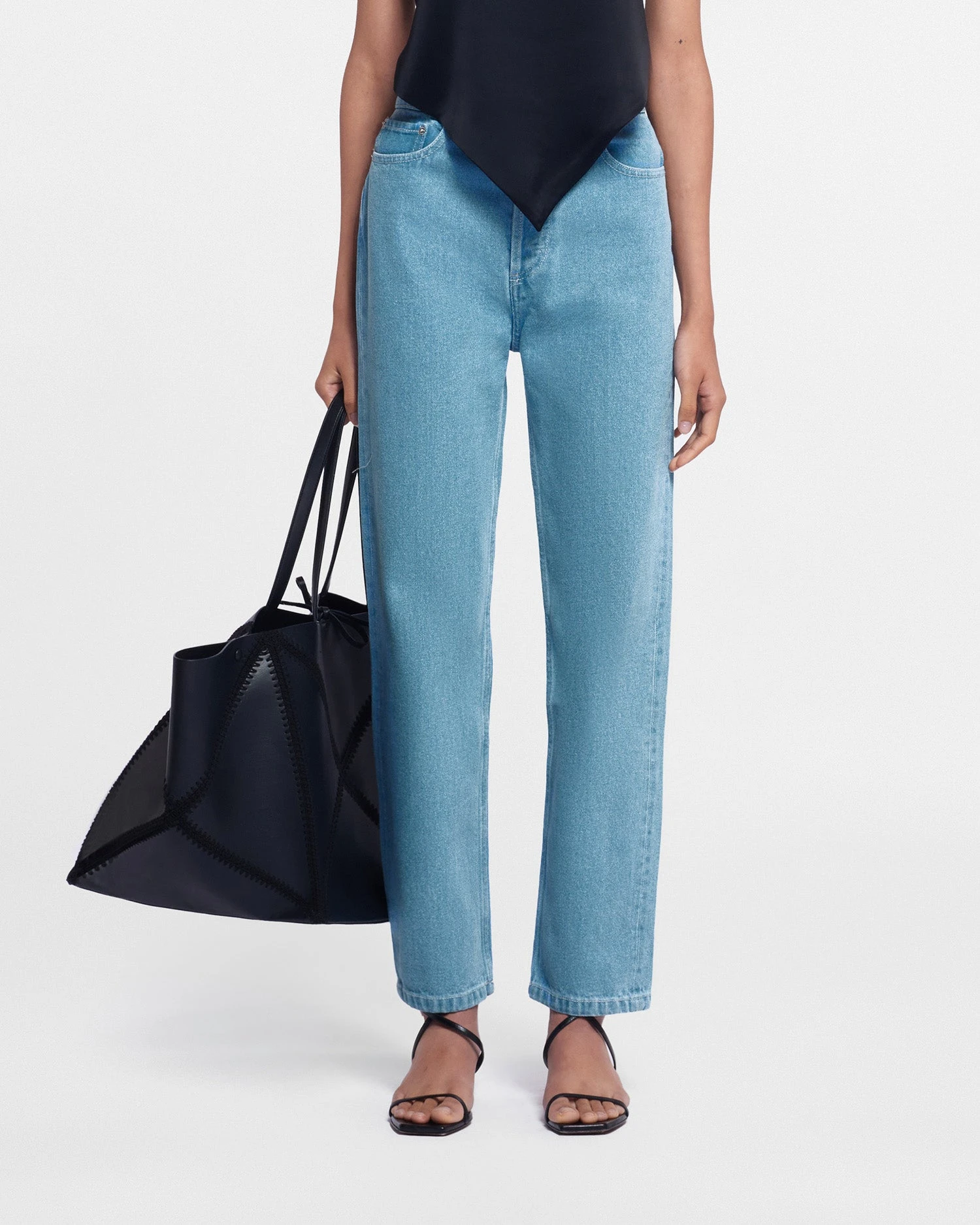 Nanushka Kemia - Straight-Leg Jeans - Eco Light Wash 3 Nanushka Kemia - Straight-Leg Jeans - Eco Light Wash