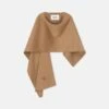 Nanushka Kamin - Wool And Silk-Blend Shawl - Camel