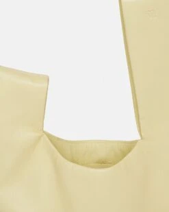 Nanushka Jen - Okobor™ Alt-Leather Clutch - Lemongrass -Nanushka Wear Shop NW24RSBG02961 JEN LEMONGRASS OKOBOR 06