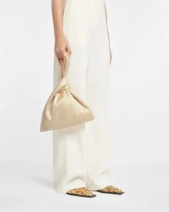 Nanushka Jen - Washed Satin Clutch - Wax Yellow -Nanushka Wear Shop NW24RSBG03811 JEN WAXYELLOW WASHEDSATIN 01 c9ac8d5d 510b 4f45 a6ce 6dd724c65ca8