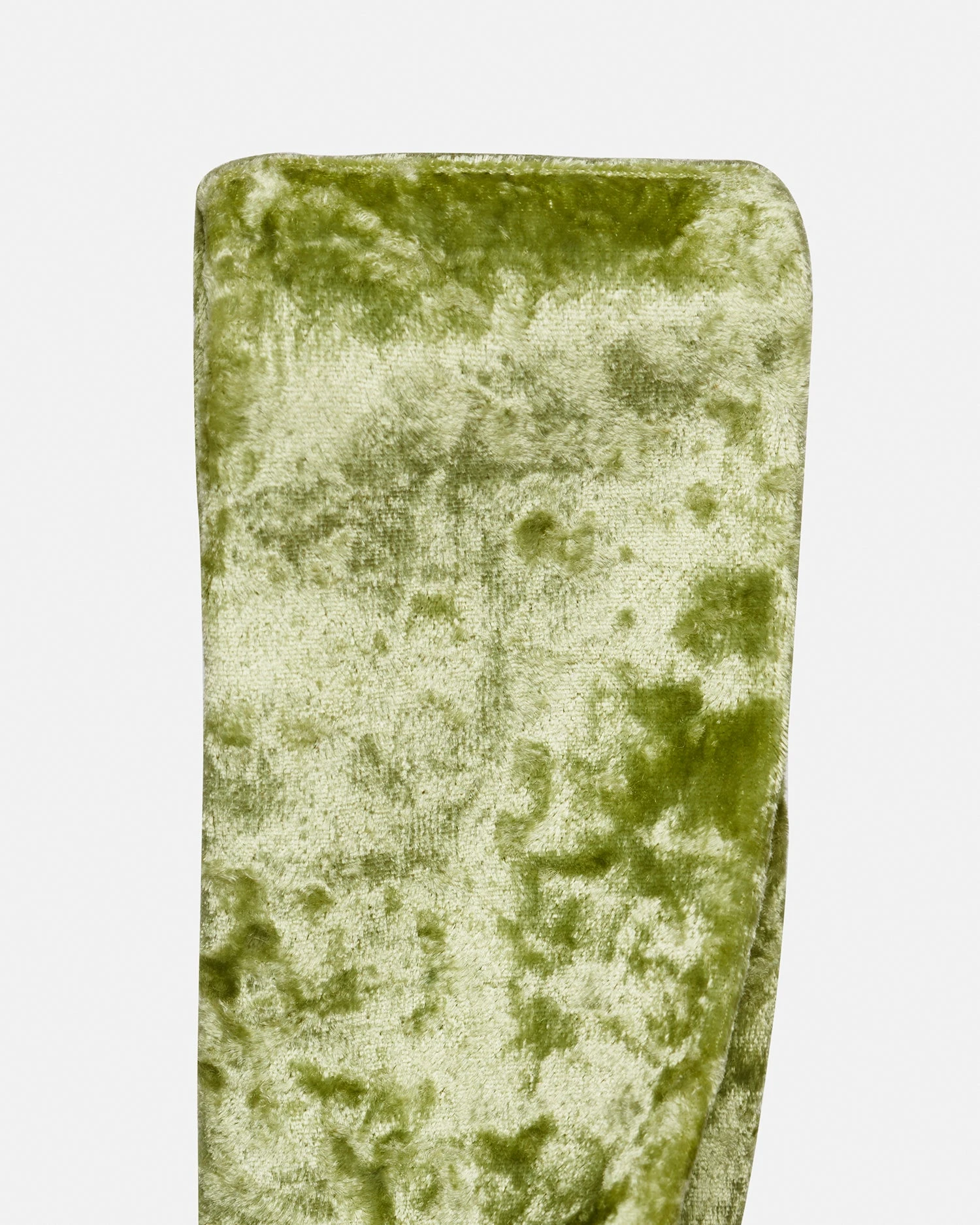 Nanushka Jen - Crushed Velvet Clutch - Sage 5 Nanushka Jen - Crushed Velvet Clutch - Sage - Image 3