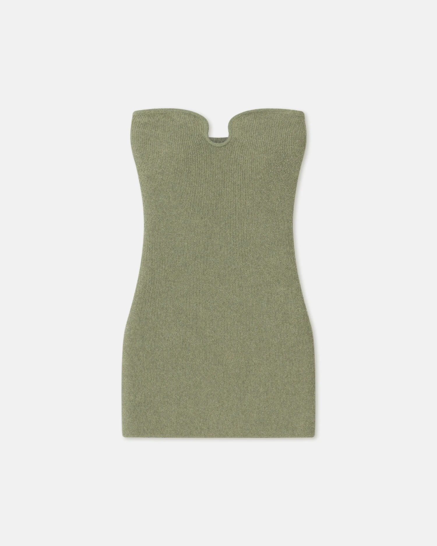 Nanushka Masato - Terry-Knit Dress - Faded Sage 3 Nanushka Masato - Terry-Knit Dress - Faded Sage