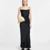 Nanushka Renny - Slip Satin Maxi Dress - Black -Nanushka Wear Shop NW24RSDR03099 RENNY BLACK SLIPSATIN 01
