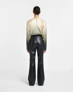 Nanushka Leena - Okobor™ Alt-Leather Pants - Black -Nanushka Wear Shop NW24RSPA01599 LEENA BLACK OKOBOR 02