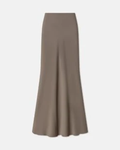 Nanushka Fea - Slip Satin Maxi Skirt - Clay -Nanushka Wear Shop NW24RSSK00594FEA CLAY SLIPSATIN