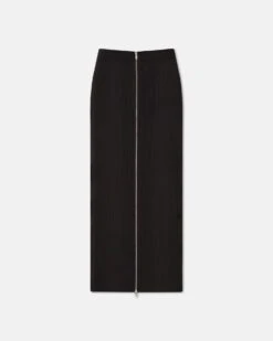 Nanushka Meika - Ribbed-Knit Maxi Skirt - Dark Brown -Nanushka Wear Shop NW24RSSK01178MEIKA DARKBROWN MATTVISCOSERIB 1