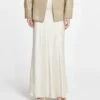 Nanushka Sabeen - Slip Satin Maxi Skirt - Creme