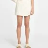 Nanushka Susan - Twill Wrap Skirt - Creme -Nanushka Wear Shop NW24RSSK01971 SUSAN CREME STRUCTUREDTWILL 03