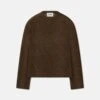 Nanushka Tevin - Alpaca Sweater - Dark Brown -Nanushka Wear Shop NW24RSSW00778TEVIN DARKBROWN LOOSEALPACA 1