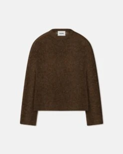 Nanushka Tevin - Alpaca Sweater - Dark Brown