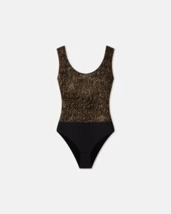 Nanushka Alixe - Smocked Chiffon Bodysuit - Zebra 9 Nanushka Alixe - Smocked Chiffon Bodysuit - Zebra -Nanushka Wear Shop NW24RSTP00477ALIXE ZEBRA SMOCKEDCHIFFON 1