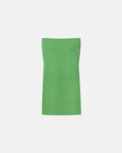 Nanushka Brynn - Ribbed Sleeveless Top - Green -Nanushka Wear Shop NW24RSTP01067BRYNN GREEN MATTVISCOSERIB