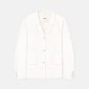 Nanushka Dionne - Belted Okobor™ Alt-Leather Blazer - White