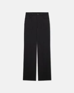 Nanushka Josine - Slip Satin Baggy Pants - Black -Nanushka Wear Shop NW24SSPA01099 JOSINE BLACK SLIP SATIN