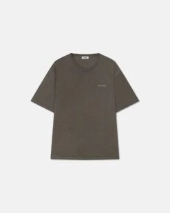 Nanushka Reece - Organically Grown Cotton T-Shirt - Asphalt