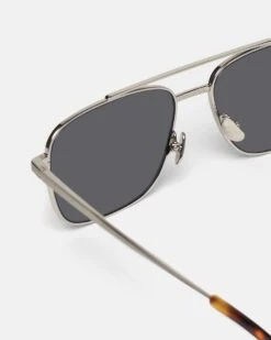 Nanushka Sare - Metal Aviator Sunglasses - Silver -Nanushka Wear Shop SARE SILVER METAL 03 3d2c1a8a a58d 4368 bc55 e4878cc8348e